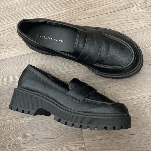 Sincerely Jules Platform Loafers - Picture 13 of 14